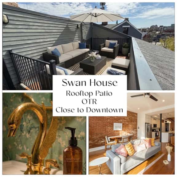 The Swan OTR, Rooftop and Parking, 3Br / 2.5Ba - Image 1