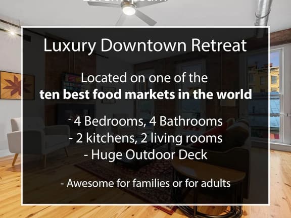 Luxury 4-Bedroom Retreat in Over the Rhine